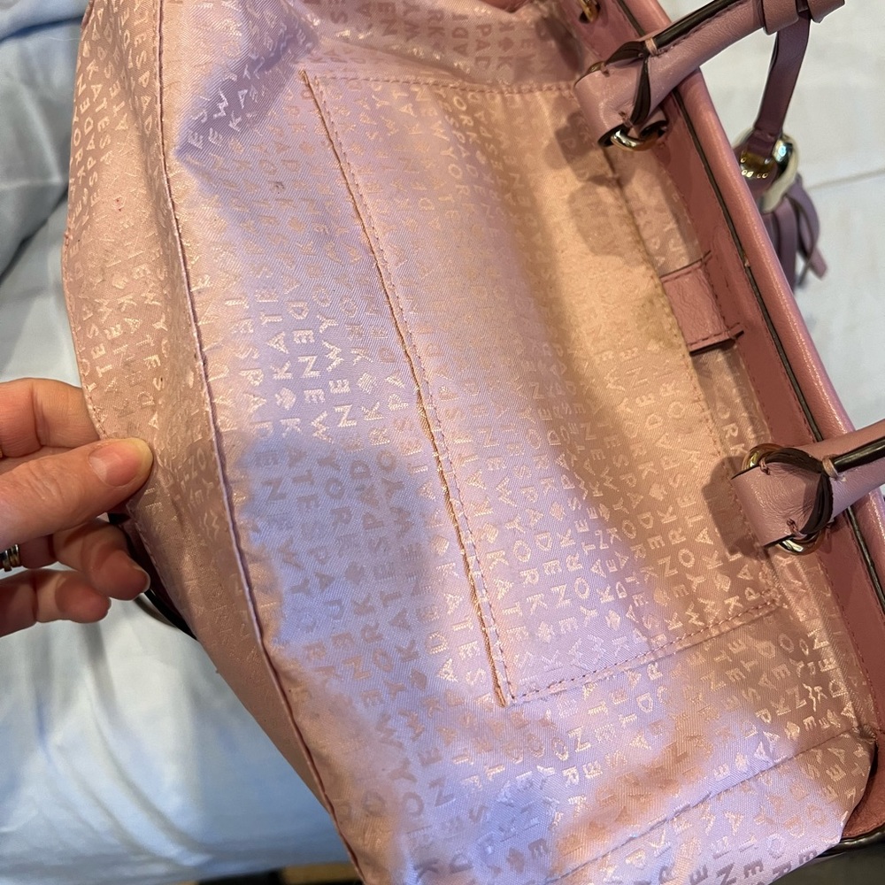 KATE SPADE CROSSBODY HANDBAG LEATHER WITH DETACHABLE STRAP & FOLD IN HAND STRAPS - Picture 11 of 17